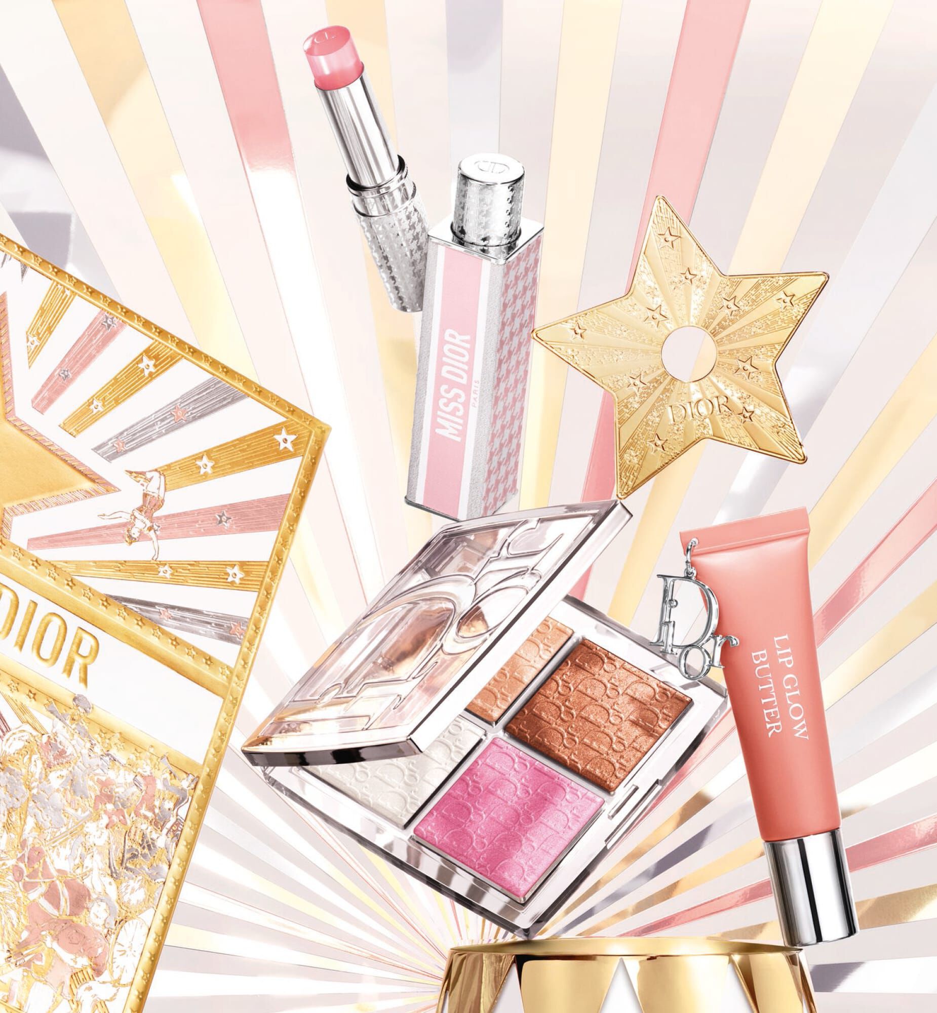 Dior ホリデー ナチュラル グロウ セット The Dior Beauty Ritual: Limited-Edition Gift Set and Beauty Pouch