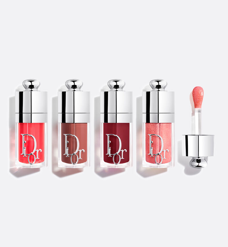 Lip Glow Oil Essentials  - A limited-edition set of color-awakening, nourishing, glossy lip oils