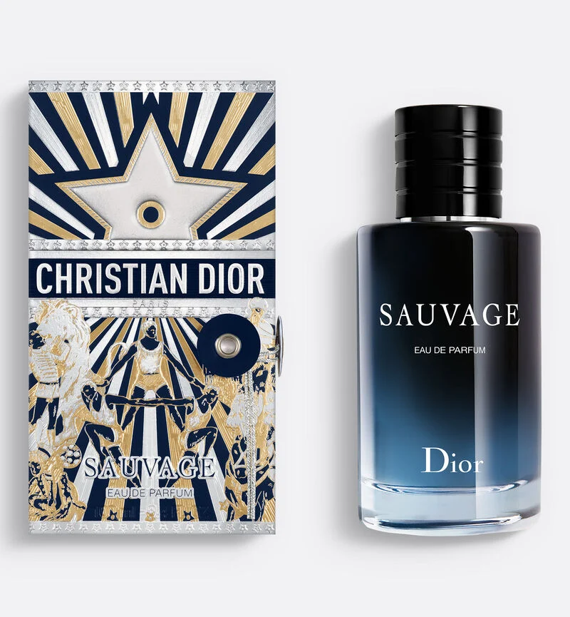 Sauvage Eau de Parfum - Limited Edition  - Eau de Parfum - Citrus and Vanilla Notes - Gift Case