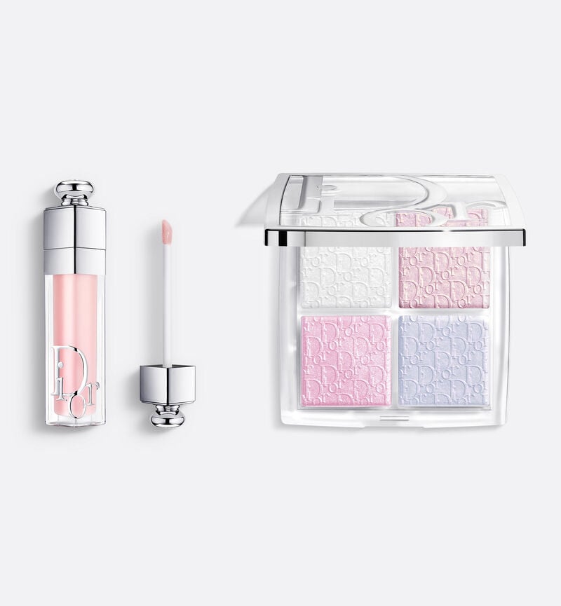 DIOR閃耀唇頰組  - 豐漾俏唇蜜與緹花亮彩盤