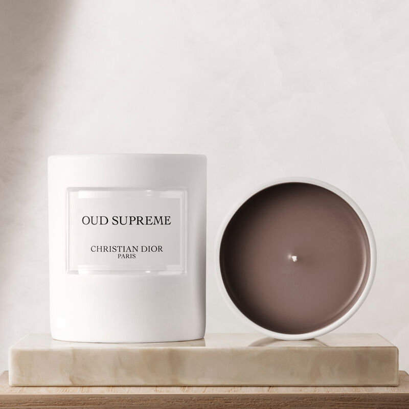 Oud Suprême Scented Candle Fragrant Art of Living Candle DIOR UK