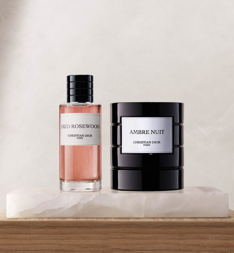 Oud Rosewood Fragrance & Ambre Nuit Candle Duo  - Eau de Parfum and Scented Candle