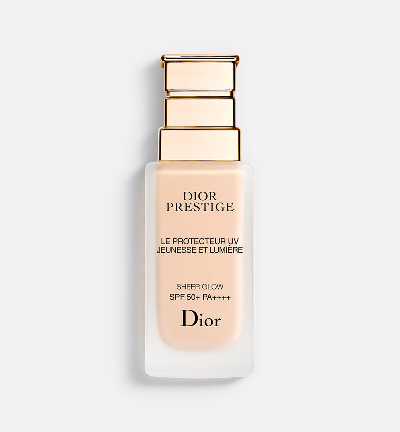Dior Prestige Le Protecteur UV Jeunesse et Lumière Sheer Glow SPF 50+ PA++++  - Fluido dermoprotector y corrector de excepción - rostro y cuello