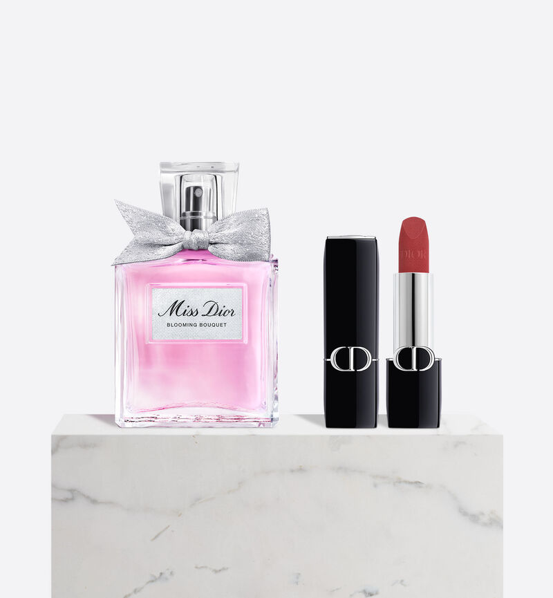 Miss Dior and Rouge Dior  - Eau de Toilette and Lipstick