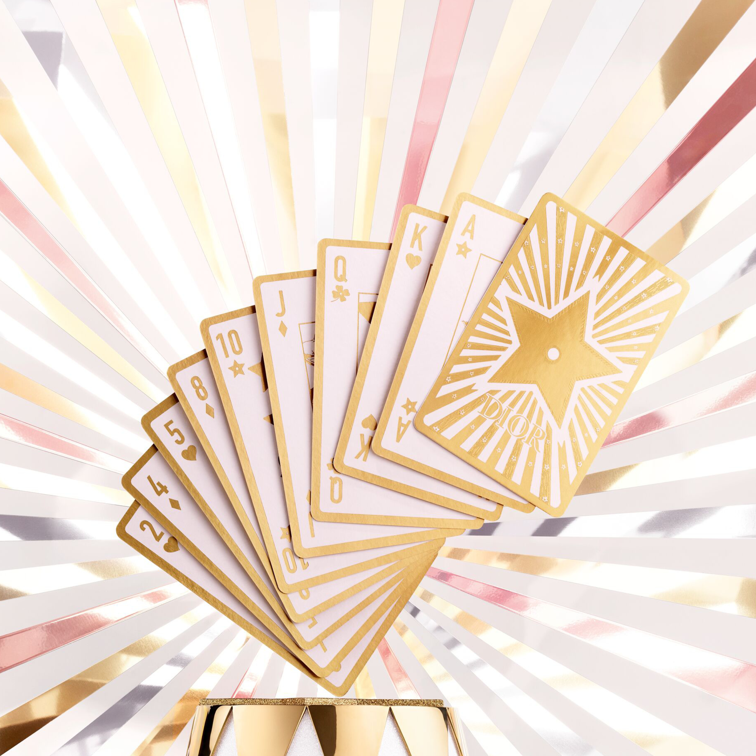 Enjoy complimentary Dior Playing Cards over £350