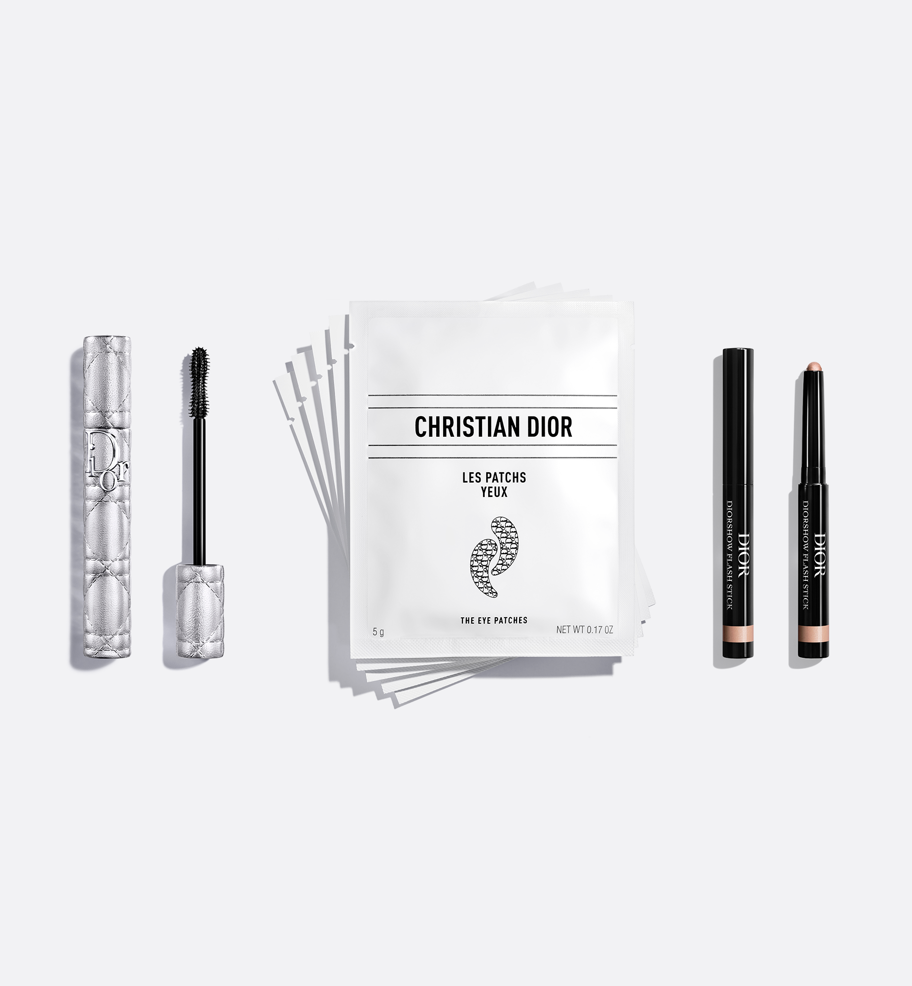 Dior Refreshed & Radiant Eye Makeup Set-show Overvolume Waterproof, The Eye Patches & Show Flash