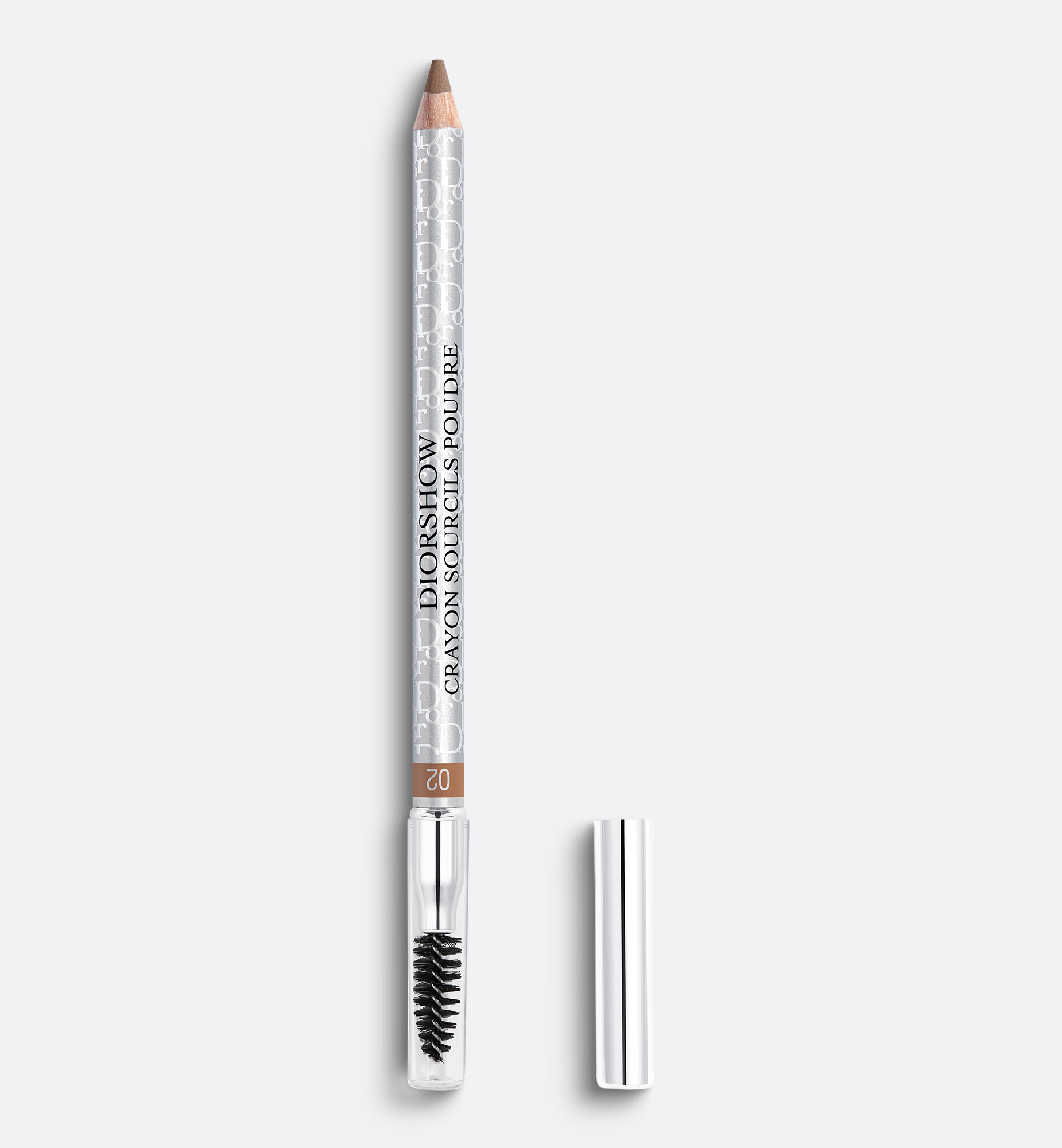 Dior -  Diorshow Crayon Sourcils Poudre  Waterproof Eyebrow Pencil  02 Chestnut