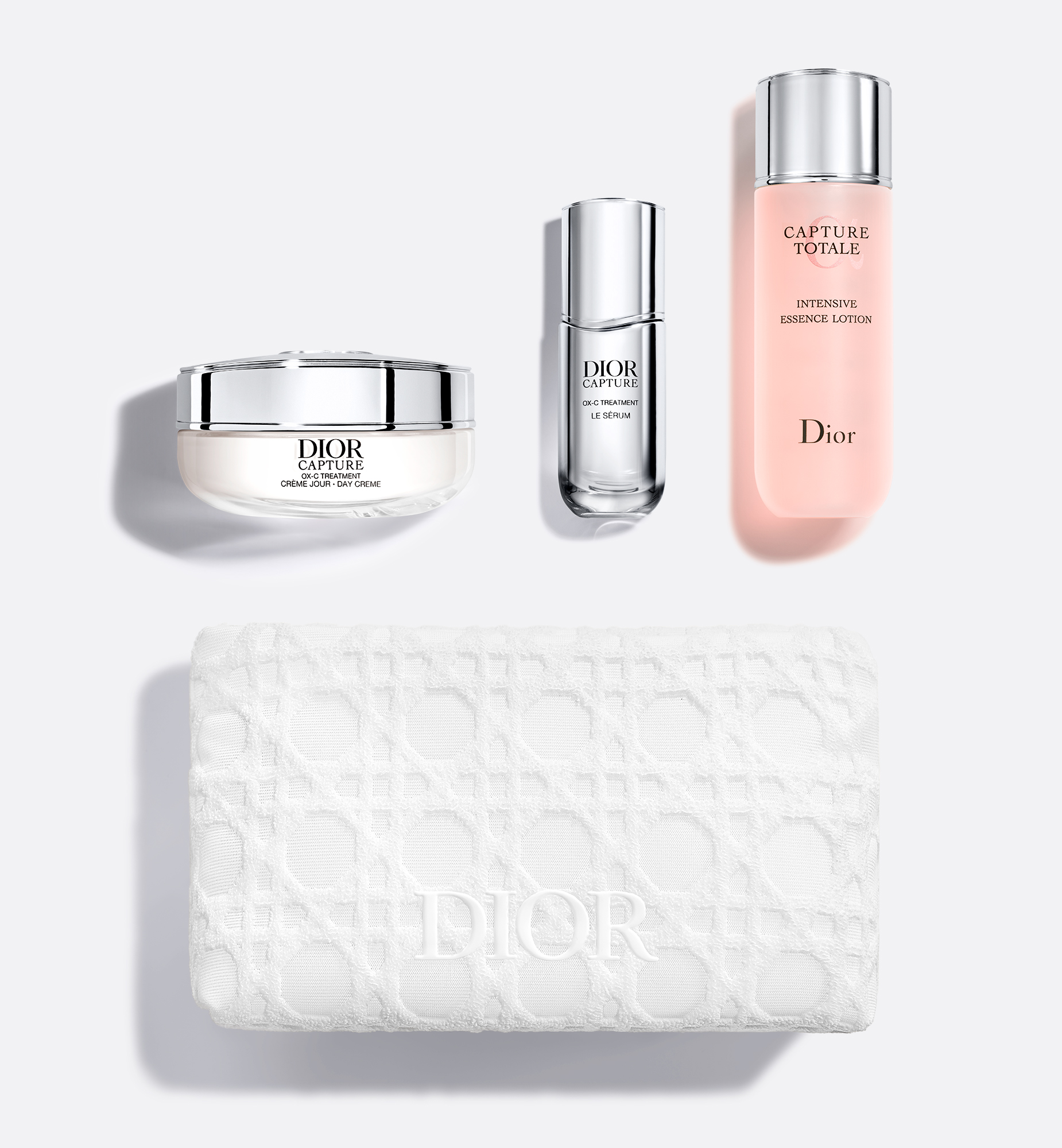 Dior Capture High-performance Anti-aging Correction Ritual-lotion, Serum And Day Cream Anti-aging Sk