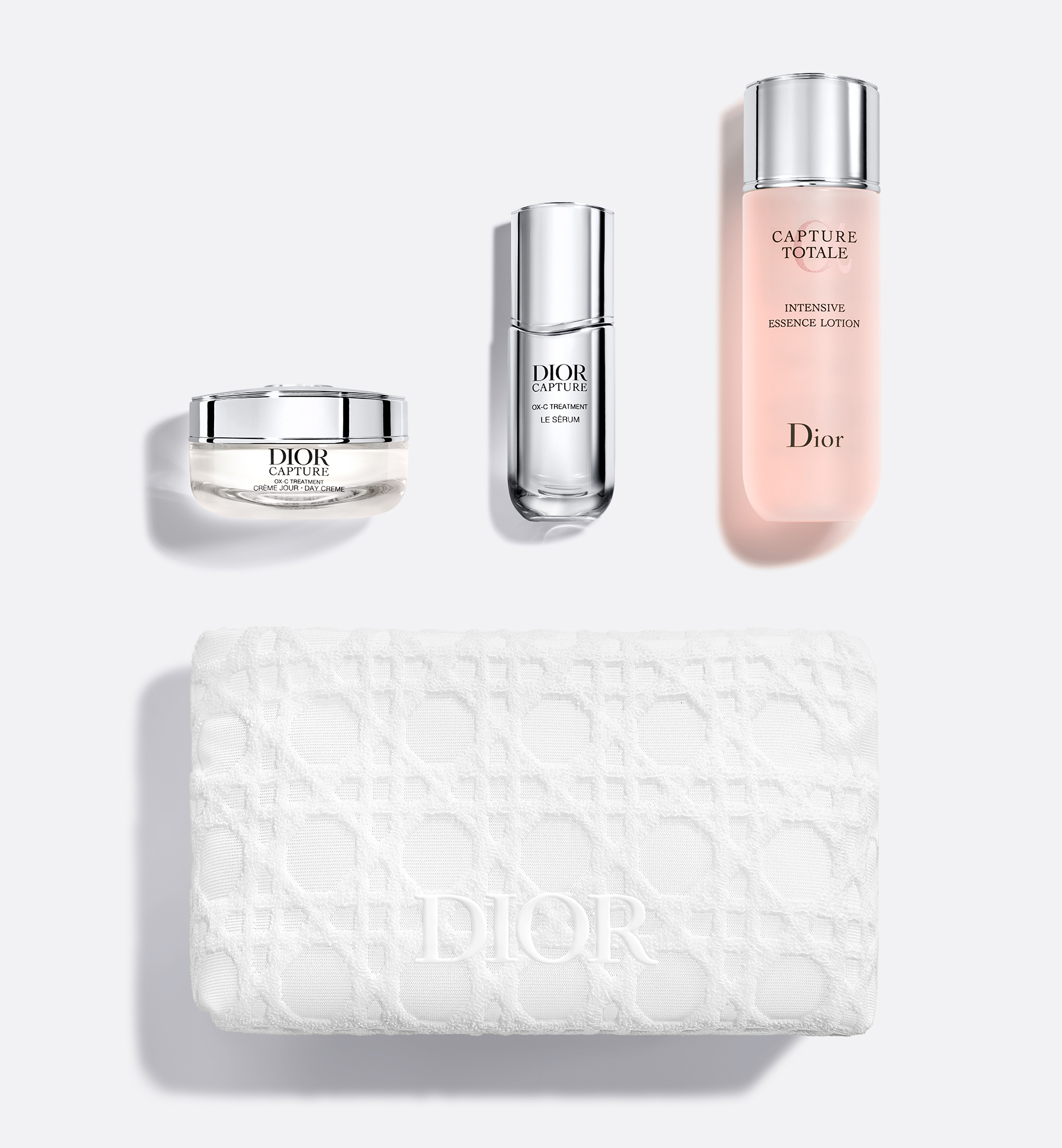 Dior Capture High-performance Anti-aging Correction Ritual-lotion, Serum And Day Cream Anti-aging Sk In Multi