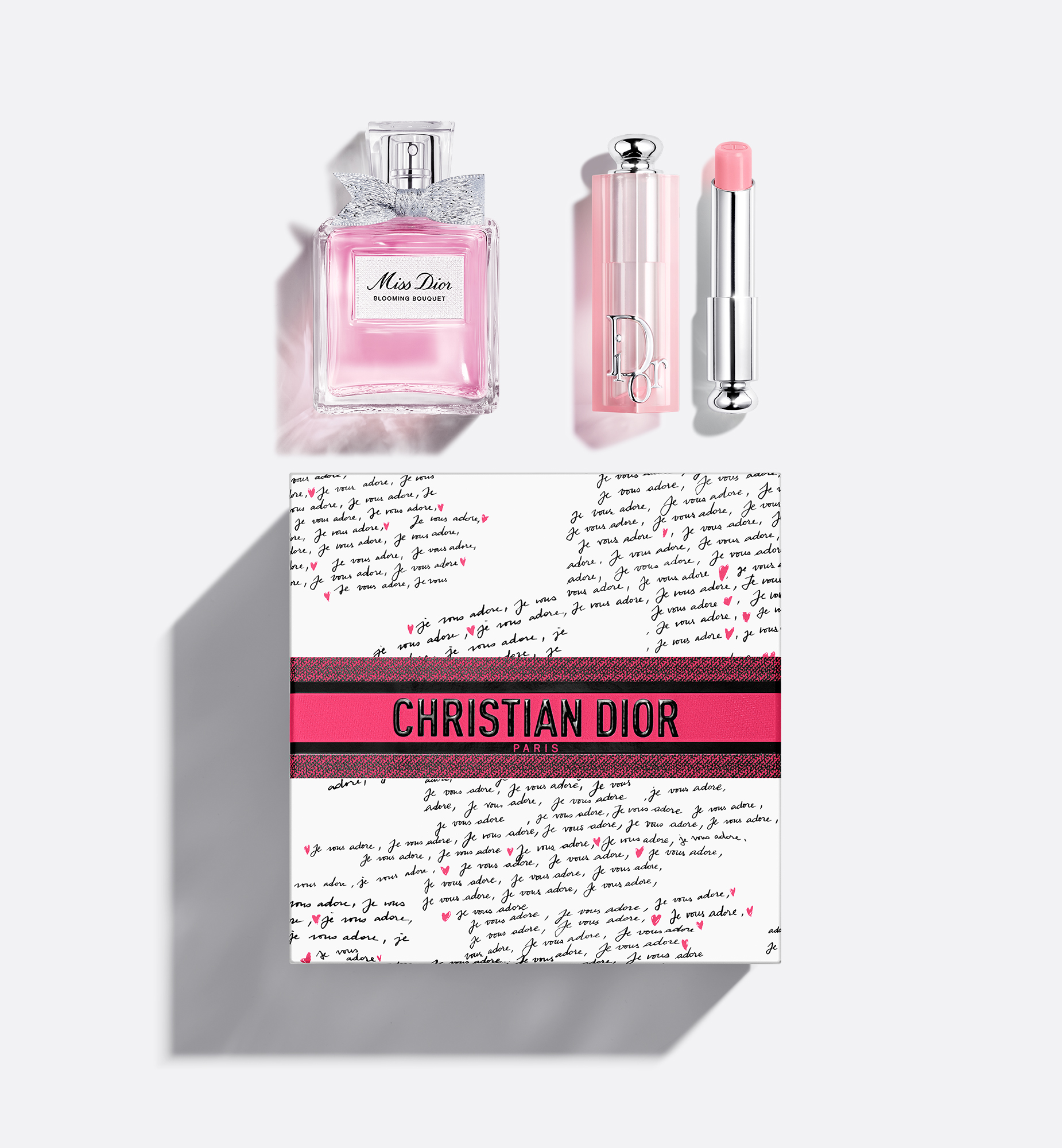 Dior Miss Blooming Bouquet & Lip Glow Valentine's Day Set-eau De Toilette And Color-reviving Li In Transparent