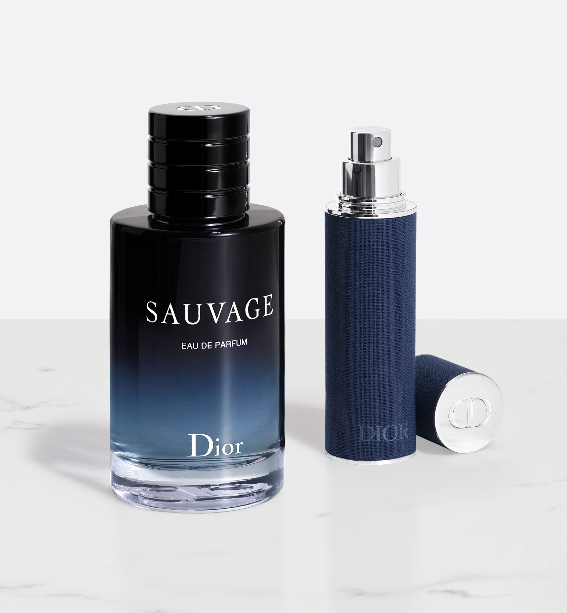 Dior Sauvage Eau de Parfum 100ml ミニボトル付き Sauvage Set: Eau de Parfum and Travel Spray | DIOR