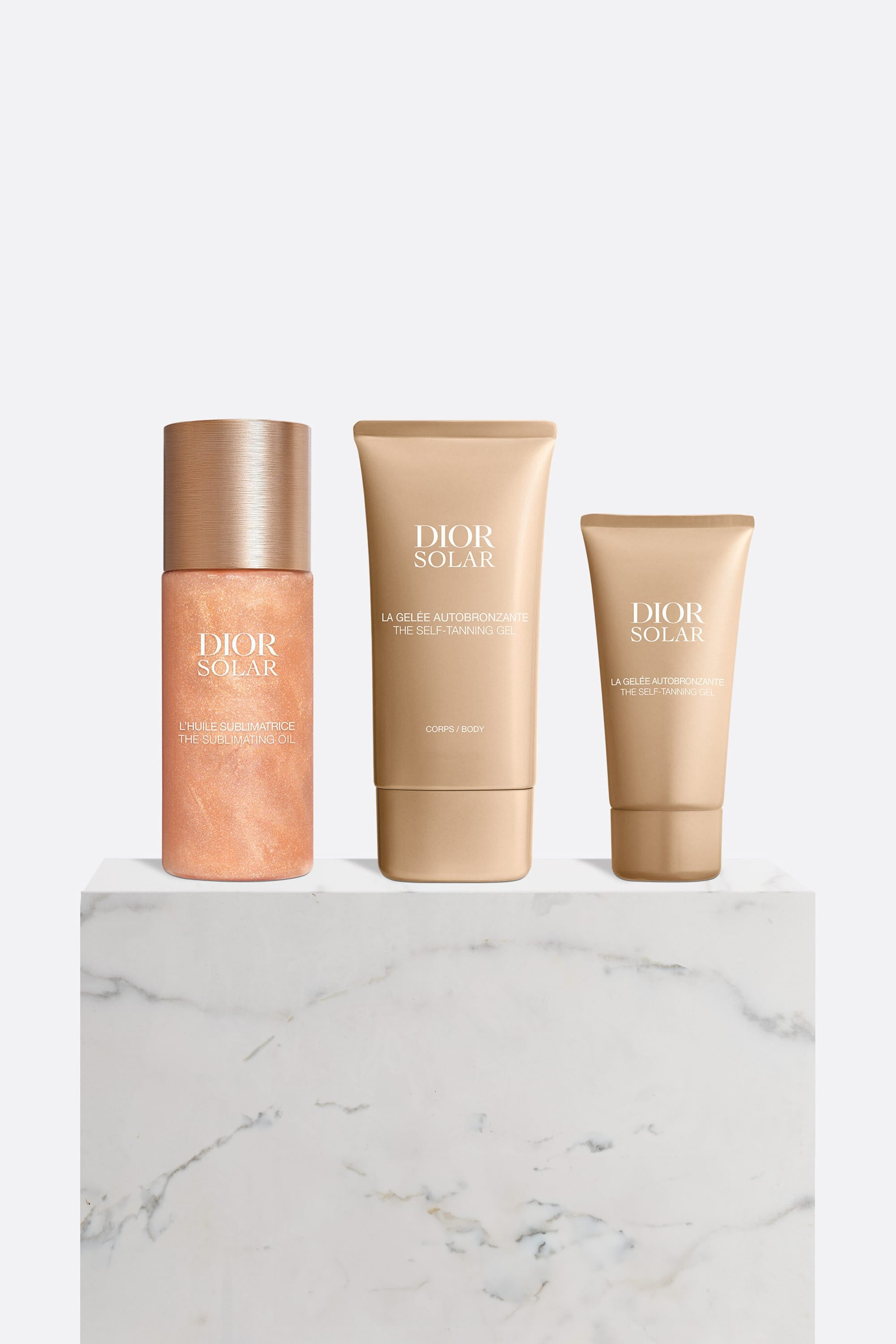 DIOR SOLAR 日焼け止めクリーム ボディフェイス用クリーム 3本セット Dior Solar Trio | Dior