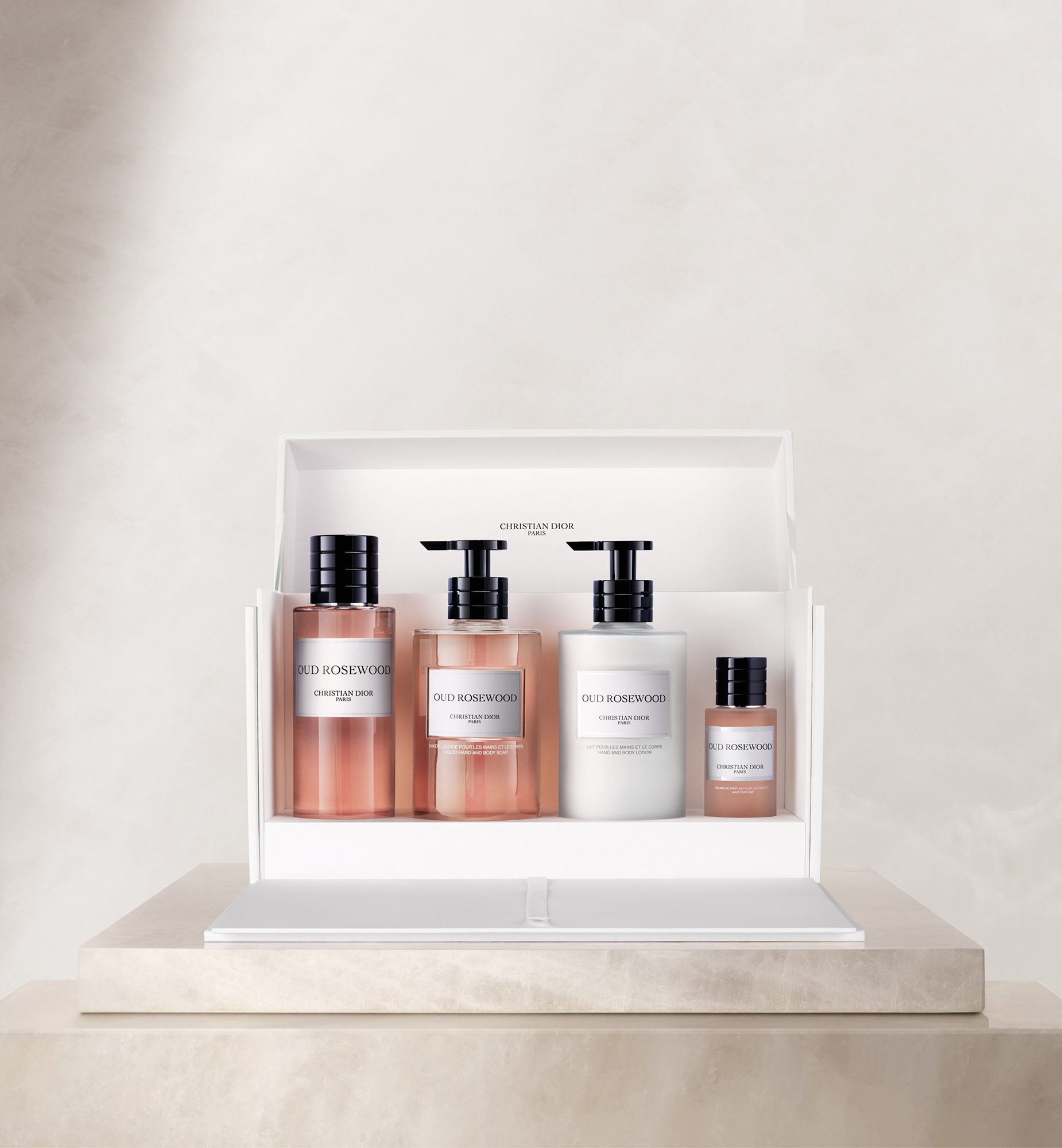 Oud Rosewood set: 4 perfumed creations in a set | Dior US