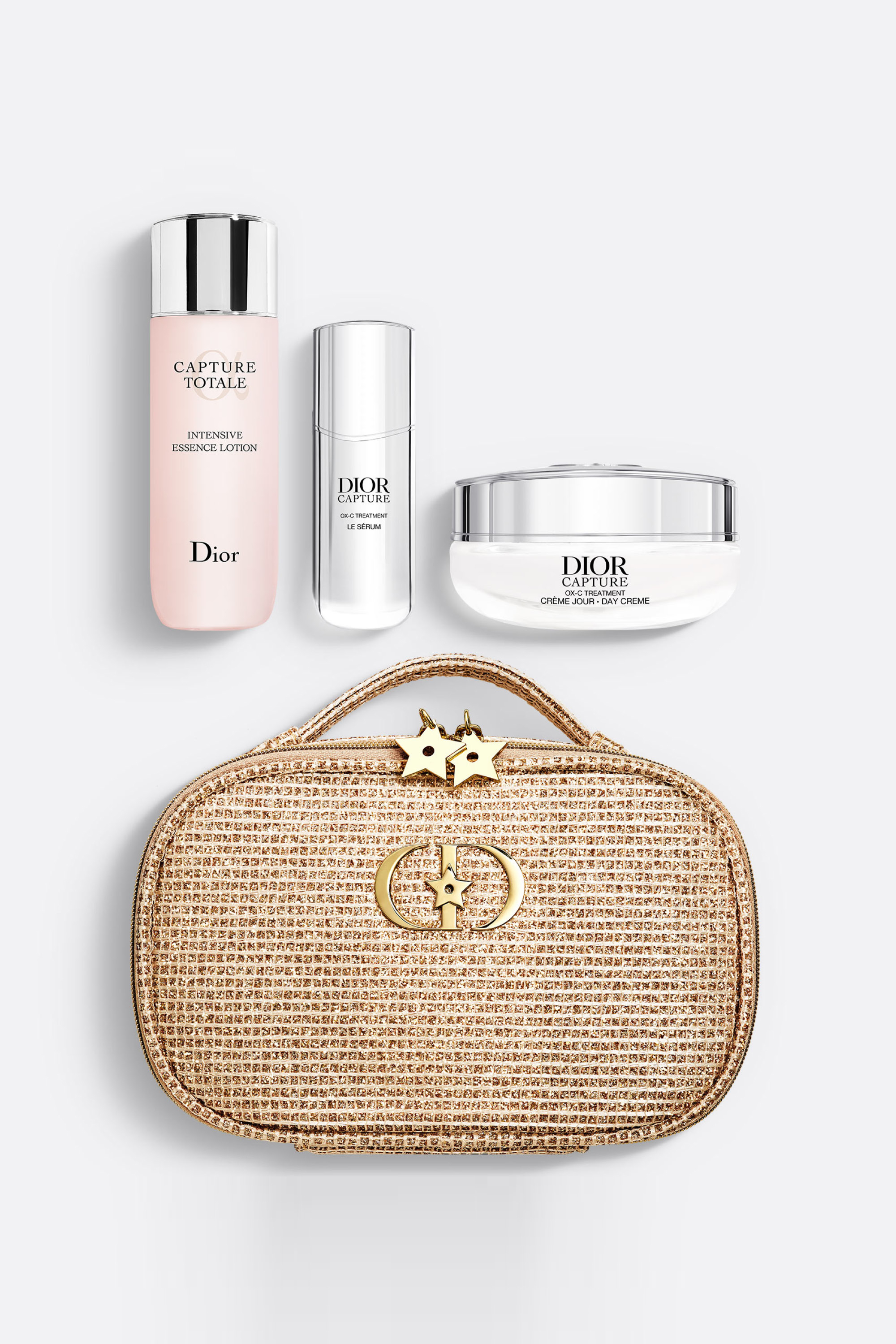 Dior Capture Totale トライアルセット　コフレ 3 Capture Totale Skincare Products in a Dior Pouch | DIOR