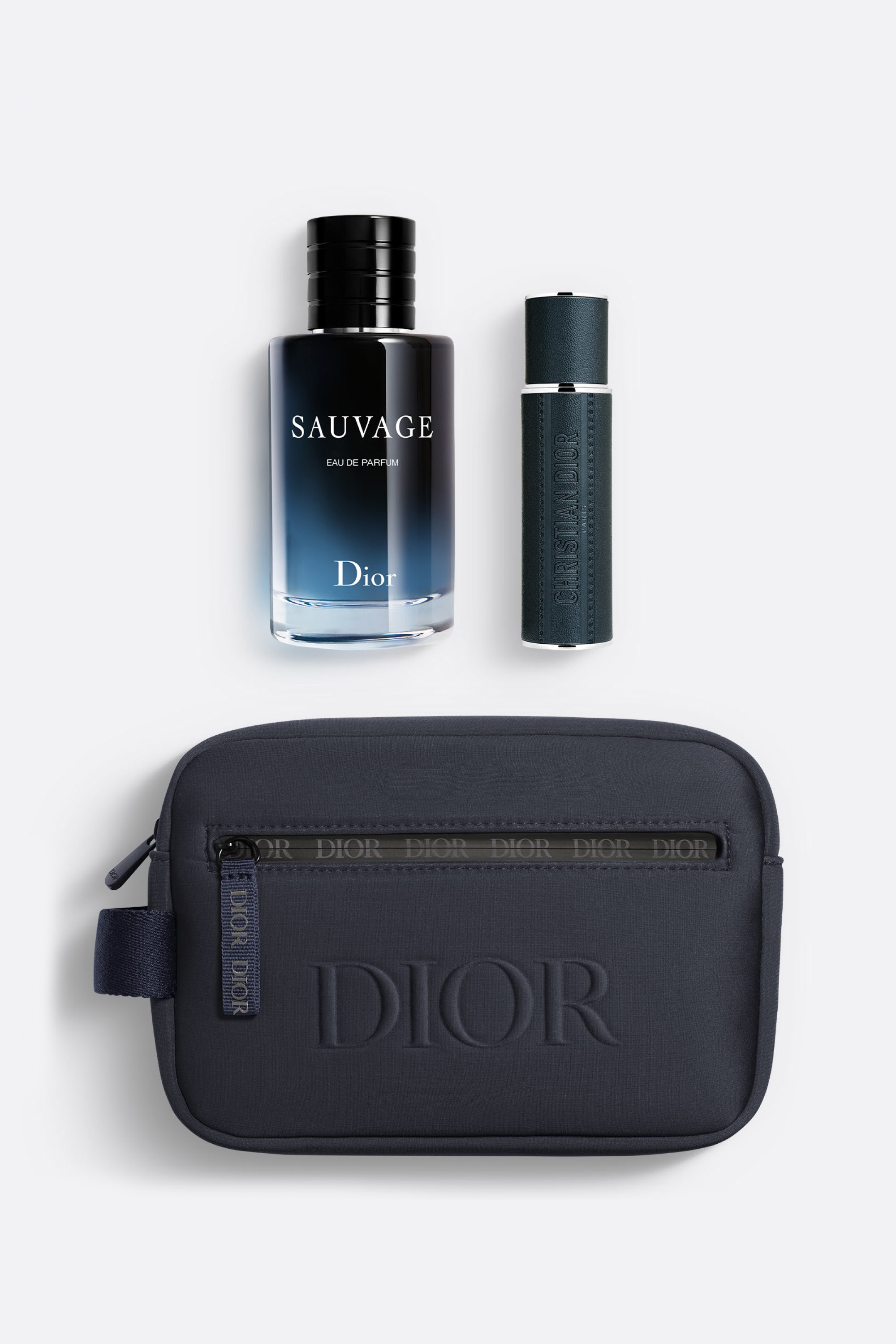 Dior SAUVAGE Eau de Parfum ボックス付き Sauvage Eau de Parfum: Gift Case and Refillable Bottle | DIOR