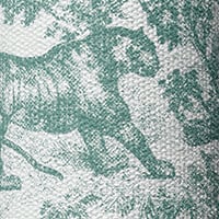 Green Toile de Jouy