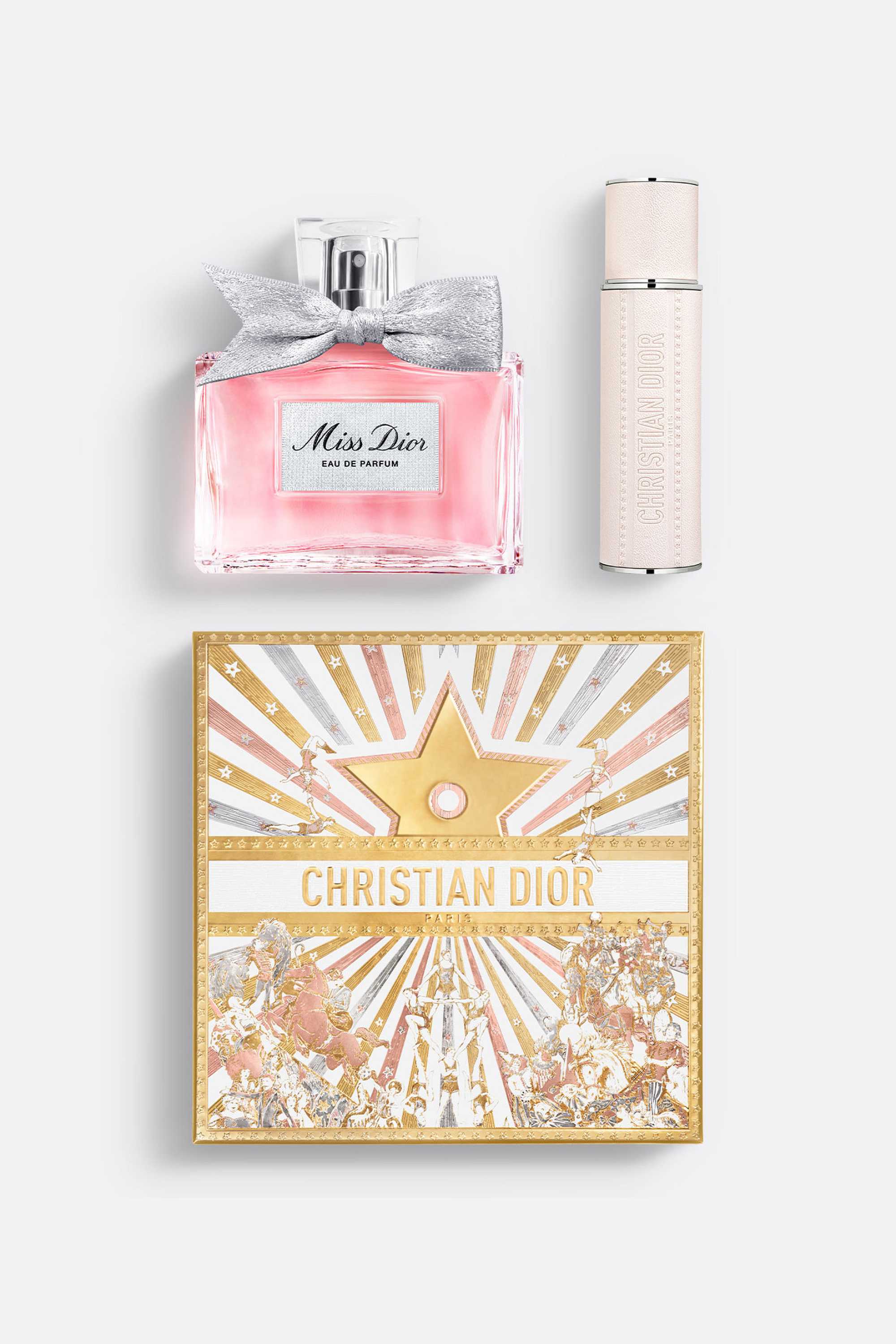 Coffret presente Miss Dior: eau de parfum e travel spray | Dior