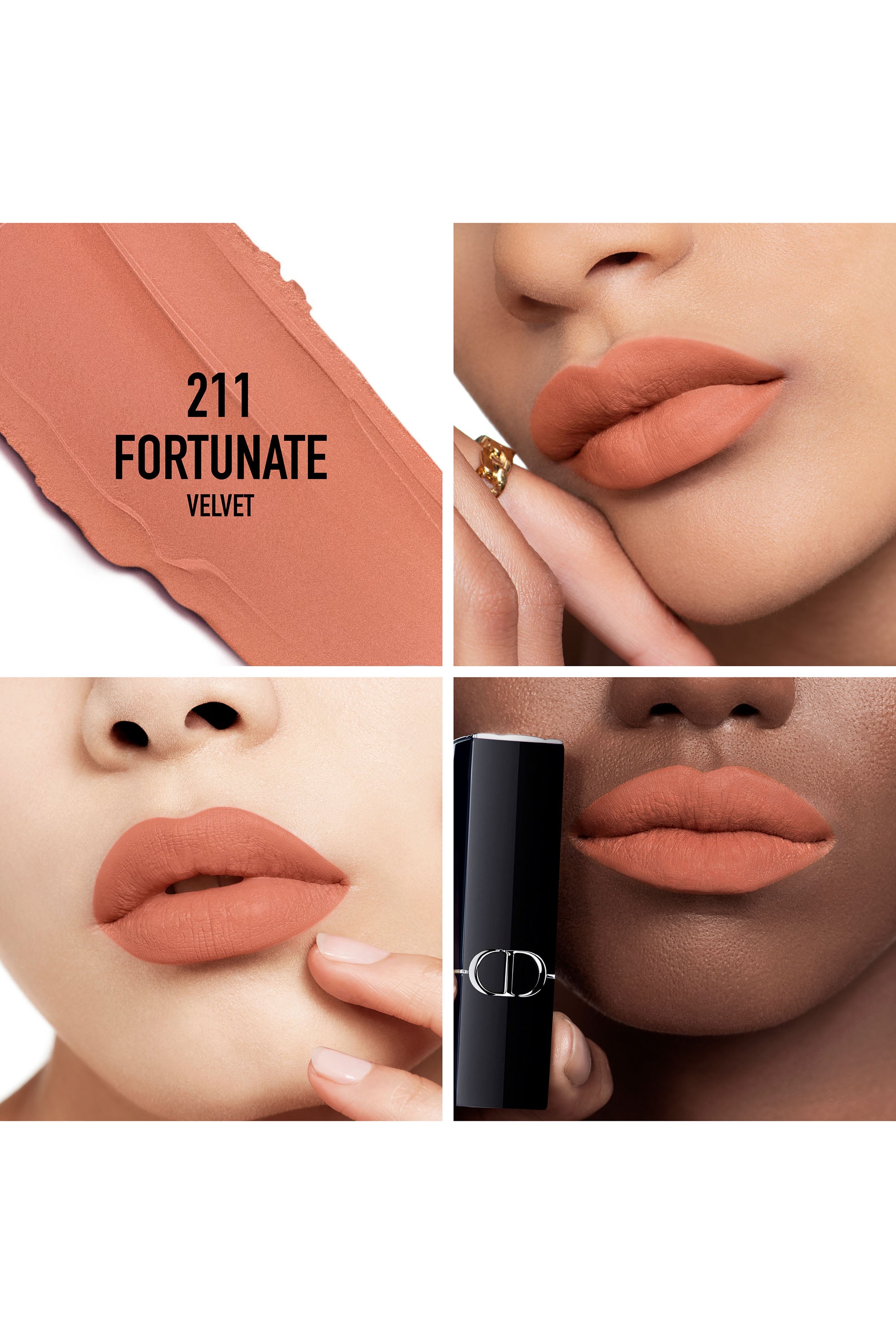 Rouge Dior: limited-edition Dior lipstick with a four-leaf clover