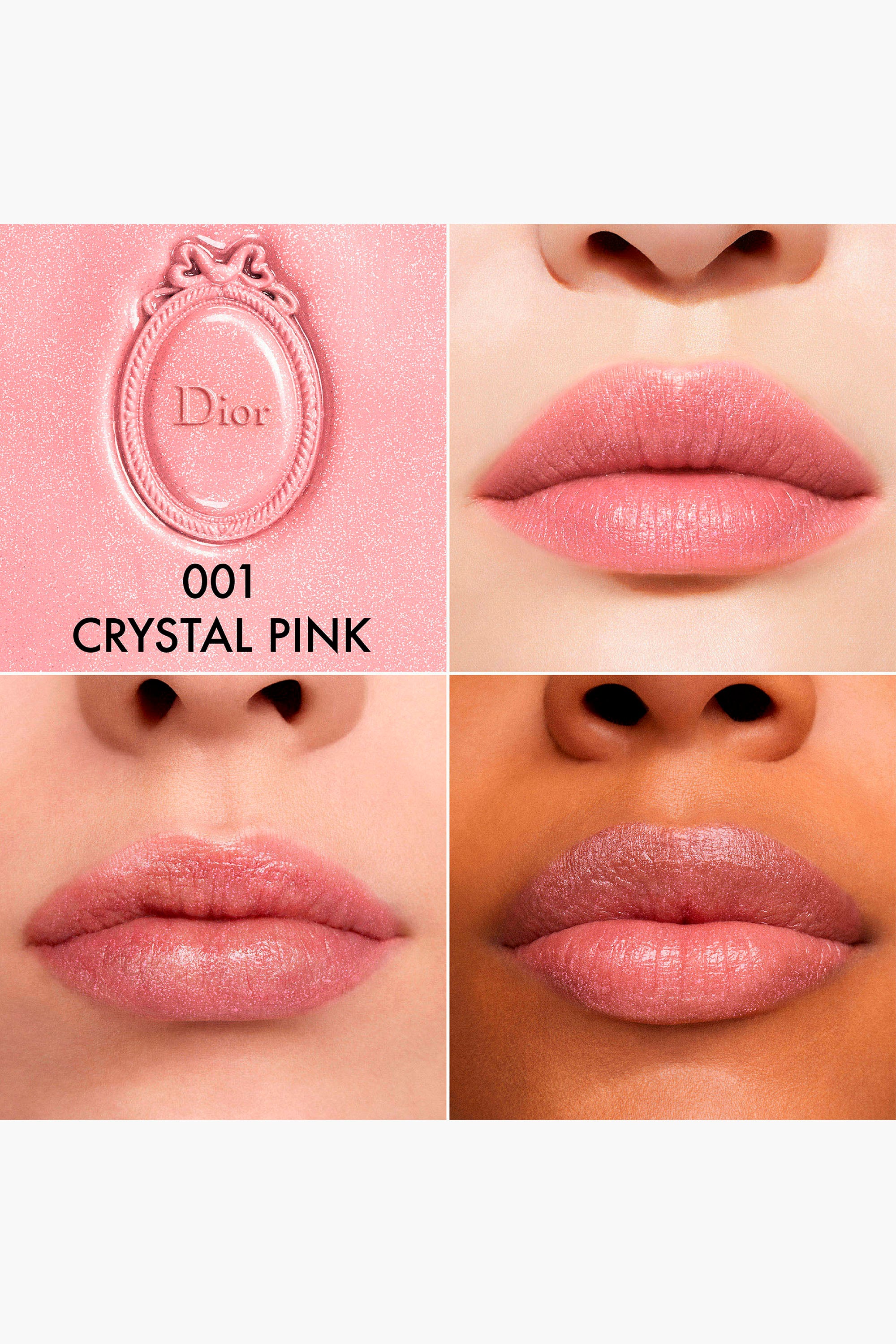 Dior Médaillon: 24-hour hydrating lip Balm with glitter finish