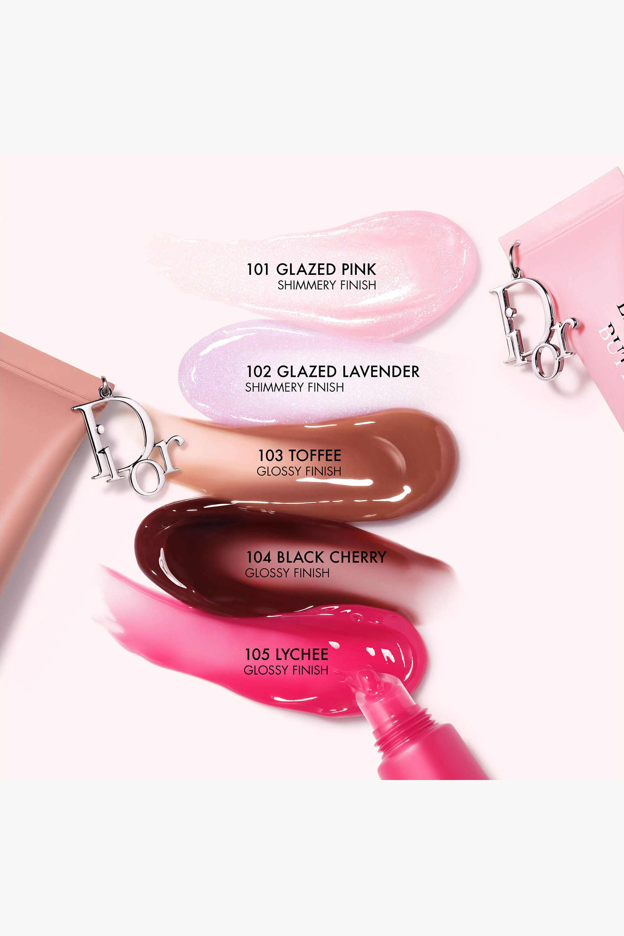 ディオール　アディクトリップグロウバター DIOR】 ディオール アディクト リップ グロウ バター ロゴチャーム付き