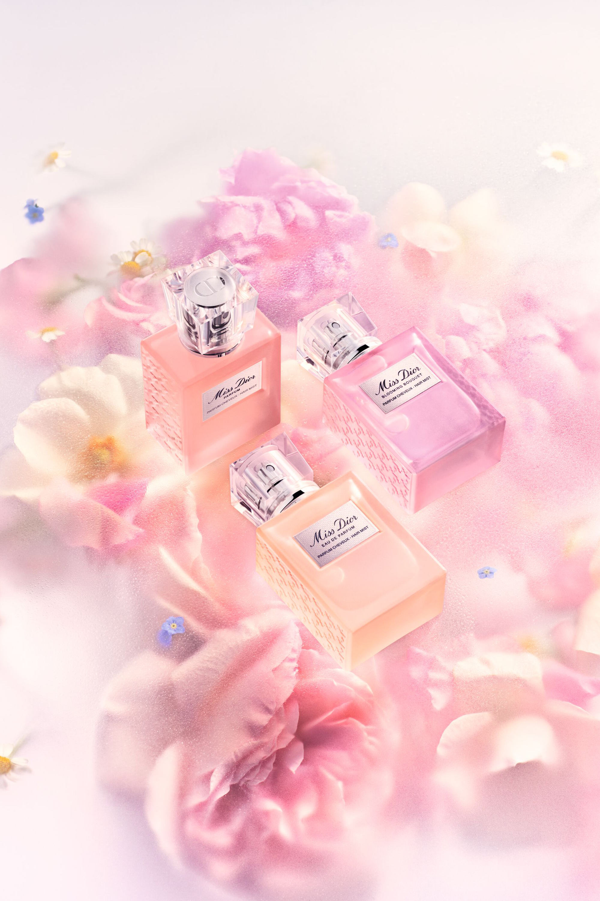 Miss Dior Blooming Bouquet ヘアミスト Miss Dior Parfum Hair Mist - Alcohol-Free Hair Perfume | Dior US